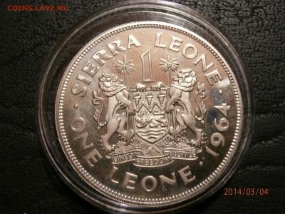СЬЕРРА-ЛЕОНЕ 1леоне 1964г.ПРУФ до 05.03 - P3040012.JPG