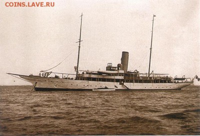 Кораблики на банкнотах - яхта «Elettra»