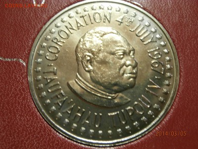 ТОНГА 2 паанга КОРОНАЦИЯ 1967г. в боксе до 05.03 - P3050002.JPG