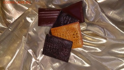 Изделия из кожи крокодила и питона. - портмоне м с мал крок улучшеный
