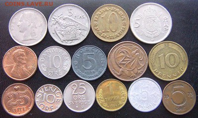 35 разных монет (смотрите фото и описание). До 05.03_22.00мс - 7410