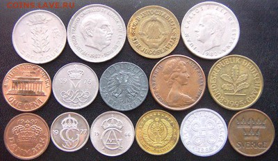 35 разных монет (смотрите фото и описание). До 05.03_22.00мс - 7411