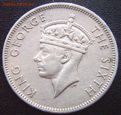 Британская Малайя_20 центов 1948; до 05.03_22.22мск - 7045