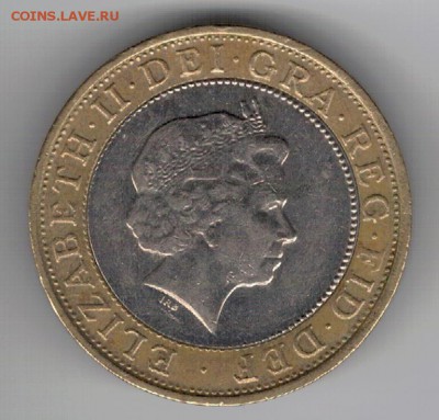 Великобритания 2£ 2001 Радио до 10.03 в 22.00мск (8073) - 4-вел2ф2001