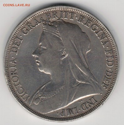 Ag Великобритания крона 1896 до 10.03 в 22.00мск (8048) - 5-вел1896