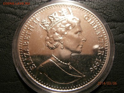 ГИБРАЛТАР 1 крона ЭЛВИС ПРЕСЛИ 1996г.. до 07.03 - P3060010.JPG