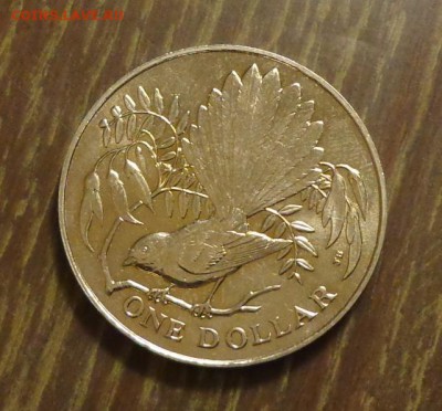 НОВАЯ ЗЕЛАНДИЯ - 1 доллар ВЕЕРОХВОСТКА до 12.03, 22.00 - н.зеландия 1 доллар 1980 (птица) - 1