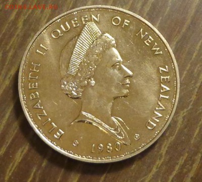 НОВАЯ ЗЕЛАНДИЯ - 1 доллар ВЕЕРОХВОСТКА до 12.03, 22.00 - н.зеландия 1 доллар 1980 (птица) - 2