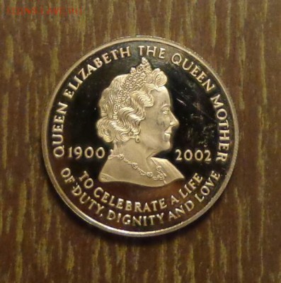 о.ВОЗНЕСЕНИЯ - 50 пенсов КОРОЛЕВА-МАТЬ до 12.03, 22.00 - асеншн айланд королева-мать 1900-2002 - 1