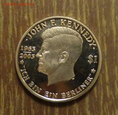 БРИТАНСКИЕ ВИРГИНСКИЕ О-ВА - $1 КЕННЕДИ до 12.03, 22.00 - брит. вирг. о-ва кеннеди - 1