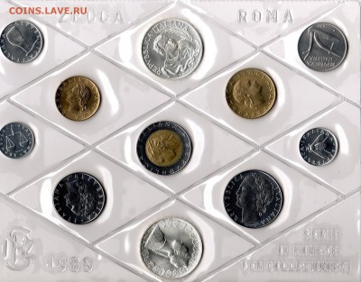 ИТАЛИЯ наборы 1987 Леопарди и 1989 Кампанелла на оценку - img860