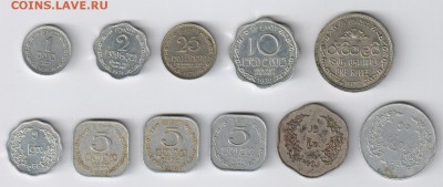 СТАРАЯ ШРИ ЛАНКА и МЬЯНМА - 11 монет до 12.03.2014г 21-00 - ШРИ ЛАНКА - 11 монет 001