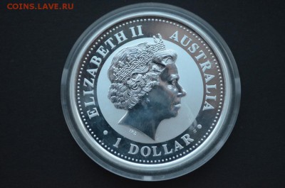 Австралийский Лунар Год петуха 1 доллар 2005 с позолотой - DSC_0880.JPG