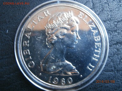 ГИБРАЛТАР. крона КОРОЛЕВА МАТЬ 1980г. до 10.03 - P3080023.JPG