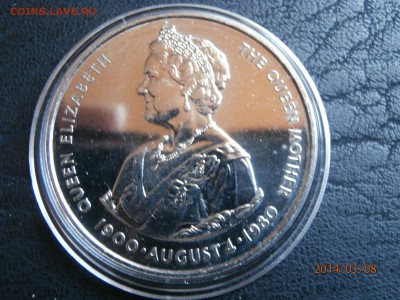 ФОЛКЛЕНДЫ. крона КОРОЛЕВА МАТЬ 1980г. до 10.03 - P3080026.JPG