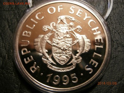 СЕЙШЕЛЫ 1 рупия КОРОЛЕВА МАТЬ 1995г. до 11.03 - P3080013.JPG