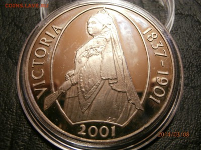 ТРИСТАН ДА КУНЬЯ 50пенсов ВИКТОРИЯ 2001г.до 11.03 - P3080004.JPG