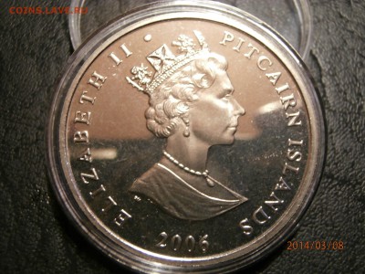 О. ПИТКЭРН 1доллар 2006г.80-летие ЕЛИЗАВЕТЫ до 11.03 - P3080007.JPG