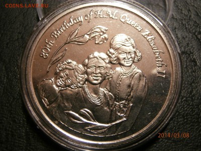 О. ПИТКЭРН 1доллар 2006г.80-летие ЕЛИЗАВЕТЫ до 11.03 - P3080008.JPG