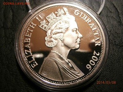 ГИБРАЛТАР 1 крона 80-ЛЕТИЕ КОРОЛЕВЫ 2006г. до 11.03 - P3080011.JPG