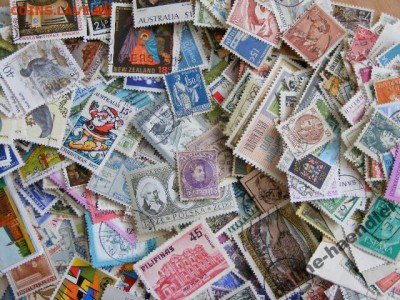 Марки 4500 + штук. Огромный лот - марки 4500