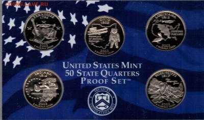 США НАБОР КВОТЕРОВ 2002S (5ШТ) ДО 13.03.14 В 22.00МСК (6914) - 4-сша2002-5кв