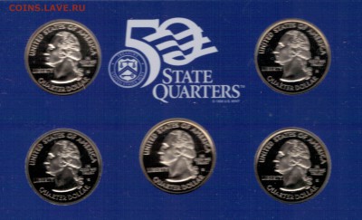 США НАБОР КВОТЕРОВ 2002S (5ШТ) ДО 13.03.14 В 22.00МСК (6914) - 4-сша2002-5кв1