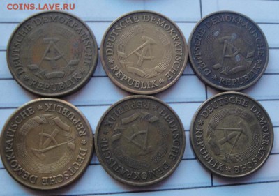 ГДР бронзовые 20 пф. 1964,73,84 гг  до 14.3  в 21-00 мск - 3.3.13 жетоны  журналы 051.JPG