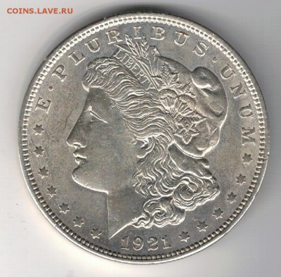 Ag США МОРГАН-ДОЛЛАР 1921 ДО 13.03.14 В 22.00МСК (8199) - 5-сша21