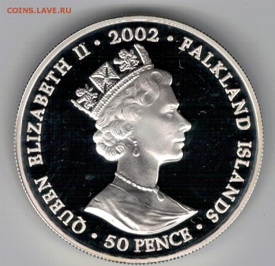 Ag ФОЛКЛЕНДЫ КРОНА 2002 ЗОЛОТОЙ ЮБИЛЕЙ 06.03 В 22Ч (8102) - 5-фолк-королева