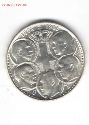 ГРЕЦИЯ 30 ДРАХМ 1963 ДО 14.03 - 117