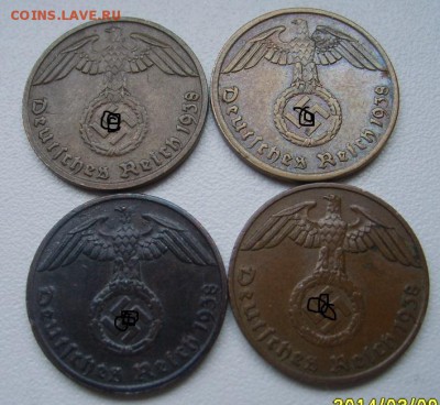 ГЕРМАНИЯ,1 ПФЕННИГ 1938 A,D,J,G  (свастика)!до 11.03.2014 - S6000439.JPG