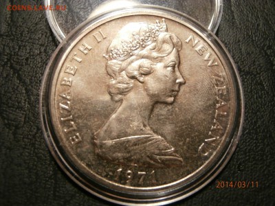 НОВ.ЗЕЛАНДИЯ 1 доллар 1971г. до 11.03 - P3110034.JPG