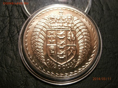 НОВ.ЗЕЛАНДИЯ 1 доллар 1975г. до 11.03 - P3110037.JPG