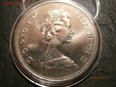 ВЕЛИКОБРИТАНИЯ. крона СЕРЕБРЯНАЯ СВАДЬБА 1972г. до 11.03 - P3110024.JPG