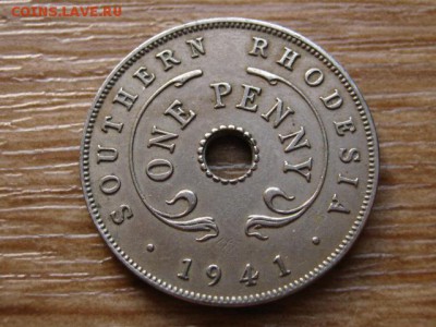 Южная Родезия 1 пенни 1941 до 12.03.14 в 21.00 М - IMG_2950