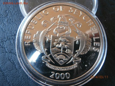 СЕЙШЕЛЫ 5рупий 2000г. МИЛЛЕНИУМ до 11.03 - P3110030.JPG