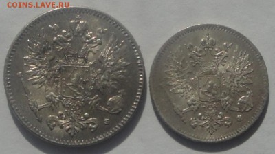 50 и 25 пенни 1916 Финляндия до 13.04 - 25 и 50 п 2