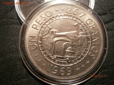 ДОМИНИКАНА 1 песо1969г. до 12.03 - P3110055.JPG