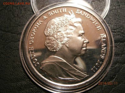 Ю.ДЖОРДЖИЯ 2 фунта ЕЛИЗАВЕТА И ФИЛИПП 2011г. до 12.03 - P3110062.JPG