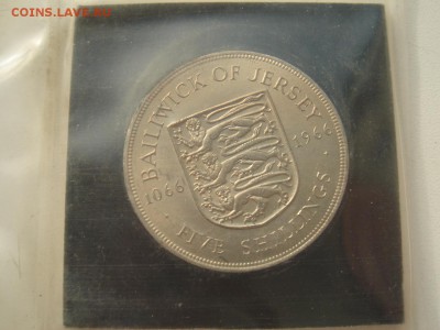 Джерси: крона 1966 UNC в запайке до 17.03.14, 22-00 - Джерси крона 1966-1.JPG