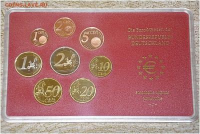 НАБОР ЕВРО ГЕРМАНИЯ (G) 2002 в упаковке до 16.03.2014 - _DSC0155