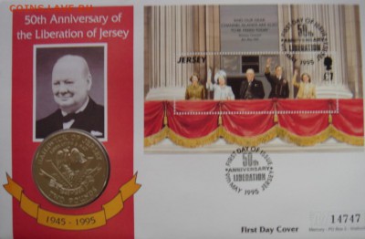 Гернси: 2 фунта 1995 ШАЙБА! BUNC в конверте до 17.03, 22 - Крона Гернси 1995-1.JPG