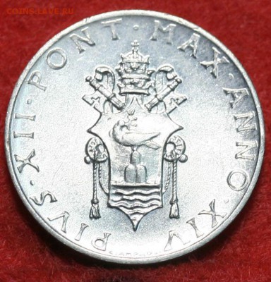 ВАТИКАН 1лира 1952, UNC, до 16.03.14г 22-30мск - ватикан_02.JPG