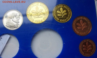 ФРГ,1,2,5,10,50 пфеннигов 1984 D (пруф)!!до 13.03.2014 - IMG_0828.JPG