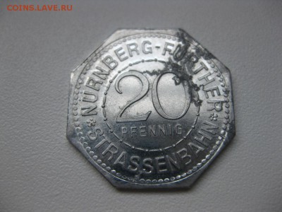 Нюрнберг,20 пфеннигов 1921г(Wasser Speier)!!до 13.03.2014 - IMG_0802.JPG