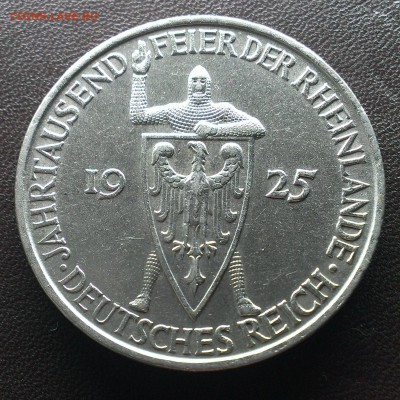 Веймар 5 марок 1925 D Рейнланд на оценку - IMAG0650