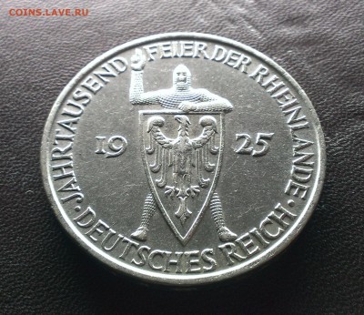 Веймар 5 марок 1925 D Рейнланд на оценку - IMAG0648
