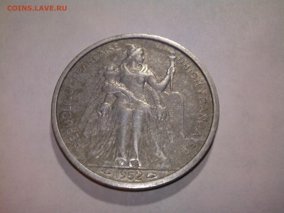 Французская Океания 5 франков, 1952г. - IMG_20140307_211743