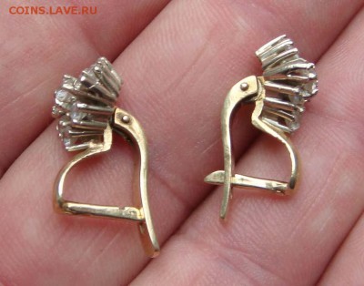 серьги золото 585 пр вес 6.11 гр - DSC01212ббб